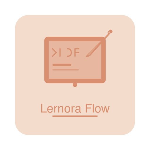 Lernora Flow Logo